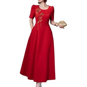 Burryco Womens Midi Dress